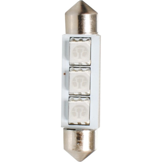 M-Tech �������� ����������� C5W 12V SV8.5 41mm 3xSMD5050 Led ���� CAN-Bus - 1 ���. - (L307B)