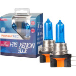 M-Tech ������ H15 55/15W 12V Powertec Xenon Blue Mtech - 2 ���. - (PTZXBH15-DUO)
