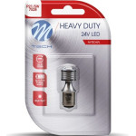 M-Tech P21/5W 24V BAY15d 4xHp Led CAN-Bus ����� Heavy Duty Blister - 1 ���. - (LB9812W-01B)