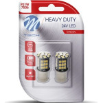 M-Tech P21W 24V BA15s 48xSMD2835 Led CAN-Bus ����� Heavy Duty Blister - 2 ���. - (LB9354W)
