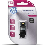 M-Tech PY27W 12/24V W2.5x16d 6xSMD3020 CAN-Bus ��������� Limited Black Blister - 1 ���. - (LB848Y-01B)