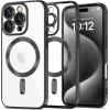 Tech-Protect Magflex Case Iphone 16 Pro Shiny Black Backcover - (TPMFIP16PSB)