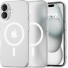 Tech-Protect Magslim Case Iphone 16 Matte White Backcover - (TPMSIP16MW)