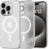 Tech-Protect Magslim Case Iphone 16 Pro Matte White Backcover - (TPMSIP16PMW)