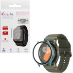 Volte-Tel Tempered Glass Samsung Watch 7 44mm 1.5'' 9H 0.30mm Pc Edge Cover With Key 3D Full Glue Full Cover GREEN