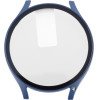 Volte-Tel Tempered Glass Samsung Watch 7 44mm 1.5'' 9H 0.30mm Pc Edge Cover With Key 3D Full Glue Full Cover Midnight BLUE