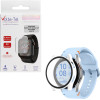 Volte-Tel Tempered Glass Samsung Watch Fe 40mm 1.2'' 9H 0.30mm Pc Edge Cover With Key 3D Full Glue Full Cover WHITE