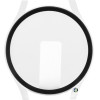 Volte-Tel Tempered Glass Samsung Watch Fe 40mm 1.2'' 9H 0.30mm Pc Edge Cover With Key 3D Full Glue Full Cover WHITE