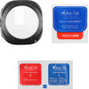 Volte-Tel Tempered Glass Samsung Watch Ultra 47mm 1.5'' 9H 0.30mm Pc Edge Cover With Key 3D Full Glue Full Cover BLACK