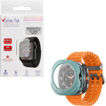 Volte-Tel Tempered Glass Samsung Watch Ultra 47mm 1.5'' 9H 0.30mm Pc Edge Cover With Key 3D Full Glue Full Cover GREEN
