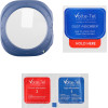 Volte-Tel Tempered Glass Samsung Watch Ultra 47mm 1.5'' 9H 0.30mm Pc Edge Cover With Key 3D Full Glue Full Cover Midnight BLUE