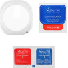 Volte-Tel Tempered Glass Samsung Watch Ultra 47mm 1.5'' 9H 0.30mm Pc Edge Cover With Key 3D Full Glue Full Cover WHITE