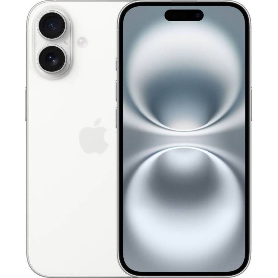 Apple Iphone 16 128GB White - (MYE93QL/A)