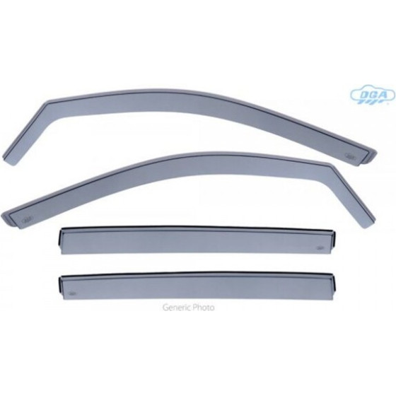 DGA ��� ������������� ��� Citroen C4 Picasso 2013+ ��� �������� ���� �������� ����� (Cast Acrylic GLASS) - 4 ���. - (06042FR)