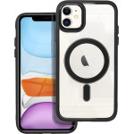 Is Tpu Mag Color Edge Iphone 13 Trans Black Backcover - (MAGCETPUIP13)