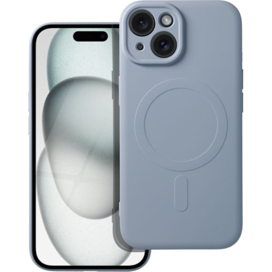 Is Tpu Silicone Mag Iphone 15 Light Blue Backcover - (SILMAGIP15LBL)