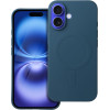 Is Tpu Silicone Mag Iphone 16 (Big HOLE) Blue Backcover - (SILMAGIP16BL)