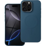 Is Tpu Silicone Mag Iphone 16 Pro Max (Big HOLE) Blue Backcover - (SILMAGIP16PMBL)