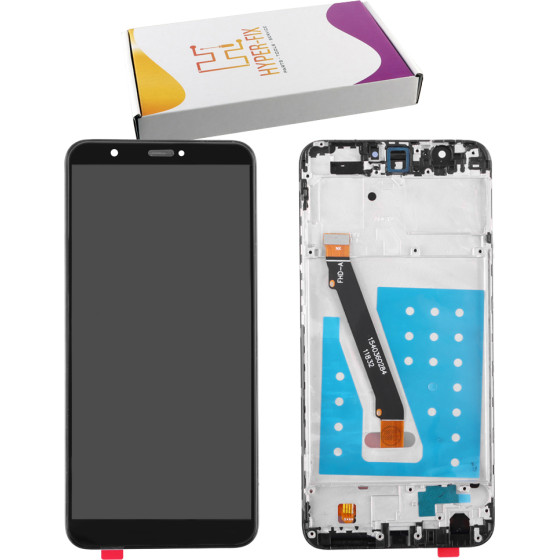 HYPER-Fix Huawei P Smart ����� + Touch Screen + Lens + Frame Black Service Pack - (HF-02351SVJ)