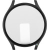 Volte-Tel Tempered Glass Samsung Watch 7 44mm 1.5'' 9H 0.30mm Pc Edge Cover With Key 3D Full Glue Full Cover BLACK