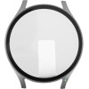 Volte-Tel Tempered Glass Samsung Watch 7 44mm 1.5'' 9H 0.30mm Pc Edge Cover With Key 3D Full Glue Full Cover Titanium GREY