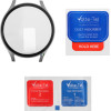 Volte-Tel Tempered Glass Samsung Watch 7 44mm 1.5'' 9H 0.30mm Pc Edge Cover With Key 3D Full Glue Full Cover Titanium GREY