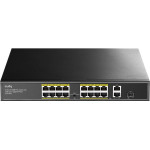 Cudy FS1018PS1 16-Port 10/100M POE+ Switch + 2 Uplink Gigabit + 1 Sfp PORT, 200W - (CD-FS1018PS1)