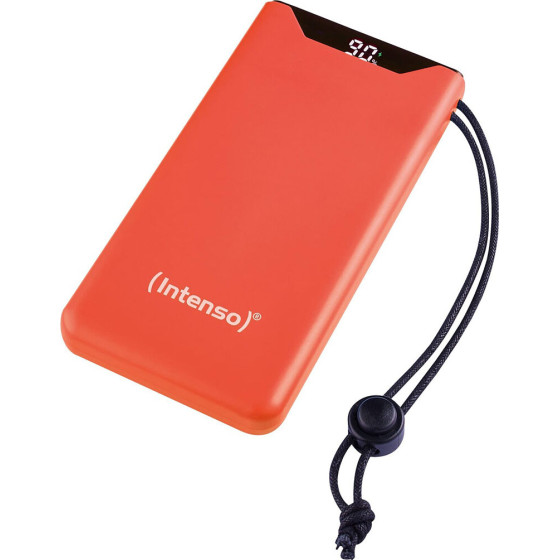 Intenso F10000 Power Bank 10000mAh 20W �� ���� USB-A ��� ���� USB-C Quick Charge 3.0 Orange - - (7332038)