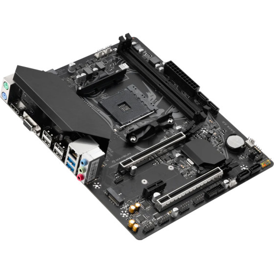 MAXSUN ������� Terminator B550M 2.5G, 2x DDR4, AM4, Usb 3.2, 2.5G LAN, M-Atx - (MS-T-B550M25G)