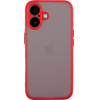 Lime Successories Lime ���� Iphone 16 Plus 6.7'' Hardshell Fusion Full Camera Protection Red With Black KEYS