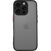 Lime Successories Lime ���� Iphone 16 Pro 6.3'' Hardshell Fusion Full Camera Protection Black With Red KEYS