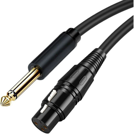 3.5mm 3 Poles - Xlr Female Audio Cable 2m