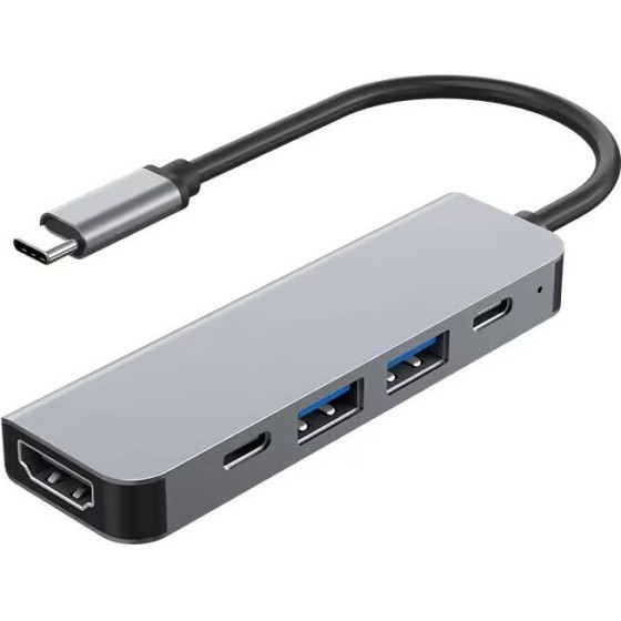 ����������� 5in1 Pd 100W Type-C Hdtv USB2.0/3.0 4K 30HZ