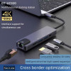 ����������� 5in1 RJ45 USB3.0x2 Pd 4K 60HZ HDTV