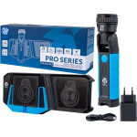 M-Tech ���� ��������� �������� ������� 2 ������ & ����� �������� Pro 10W Cob Led 1.000lm 6.500K - 1 ���. - (ILPRO506+WCP)