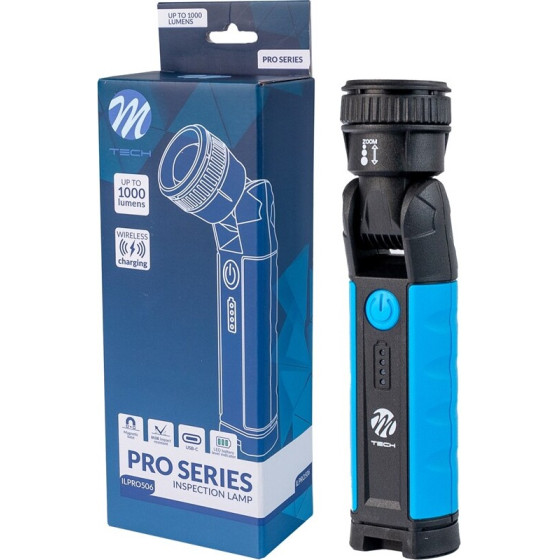 M-Tech ����� �������� Pro 10W Cob Led 1.000lm 6.500K 3 ����������� �� ������� USB-C - 1 ���. - (ILPRO506)