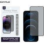 Sonique Privacy Glass Premium Series Hd Full Cover 9H Apple Iphone 12 Pro Max �����