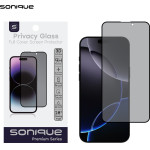 Sonique Privacy Glass Premium Series Hd Full Cover 9H Apple Iphone 16 Pro �����