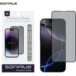 Sonique Privacy Glass Premium Series Hd Full Cover 9H Apple Iphone 16 Pro Max �����
