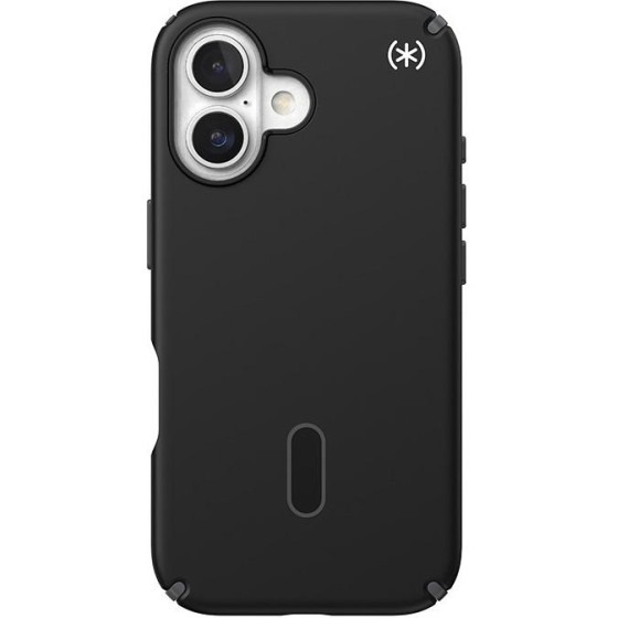 Speck Iphone 16 Case (150688-3205) Presidio Pro + Clicklock (Black / Slate GREY)