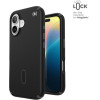 Speck Iphone 16 Case (150688-3205) Presidio Pro + Clicklock (Black / Slate GREY)