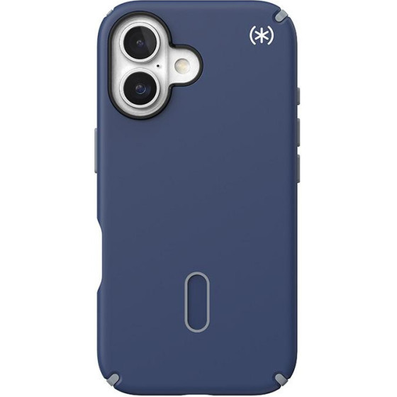 Speck Iphone 16 Case (150688-3206) Presidio Pro + Clicklock (Coastal BLUE/DUSTGREY)