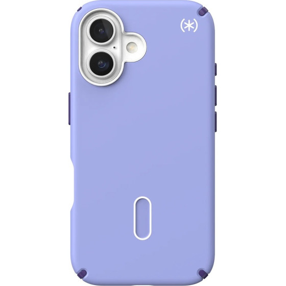 Speck Iphone 16 Case (150688-3251) Presidio Pro + Clicklock (Future LAVENDER/Cassis PURPLE)