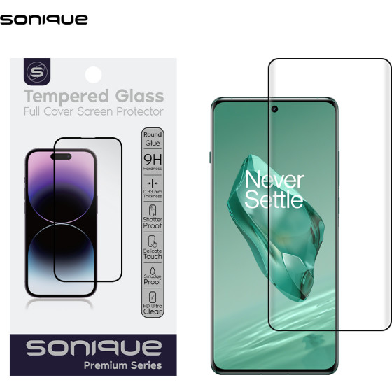 Sonique Curvy Glass Premium Series Hd Full Cover 9H Oneplus 12 5G �����