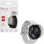 Volte-Tel Tempered Glass Samsung Watch 7 44mm 1.5'' 9H 0.30mm Privacy Antispy Full Glue BLACK