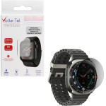 Volte-Tel Tempered Glass Samsung Watch Ultra 47mm 1.5'' 9H 0.30mm Privacy Antispy Full Glue BLACK