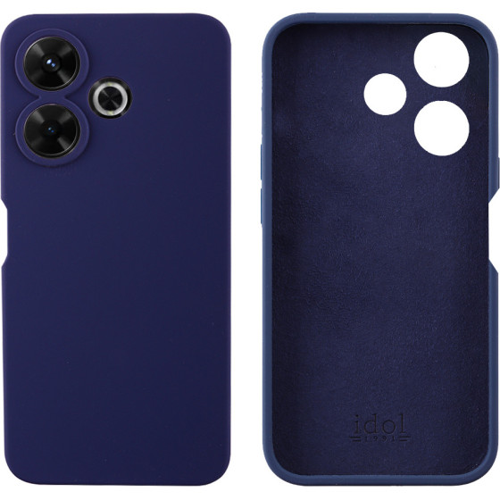 Idol 1991 ���� Xiaomi Redmi 13/ Poco M6 4G 6,79'' Velvet Elite Tpu 4 Side Full Camera Protection BLUE