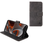 Lime Successories Lime ���� Motorola Moto Edge 50 Pro XT2403-2 6.7'' Essential Magnet Book Stand Clip GREY