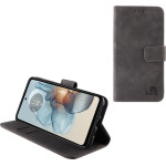 Lime Successories Lime ���� Motorola Moto G24 Power XT2425-4 6,56'' Essential Magnet Book Stand Clip GREY