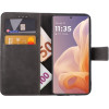 Lime Successories Lime ���� Motorola Moto G85 5G XT2427-2 6.67'' Essential Magnet Book Stand Clip GREY